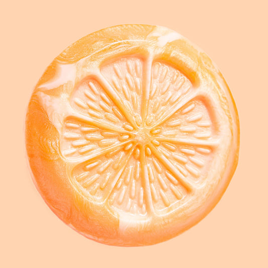 Orange Make-Up Brush Cleaner